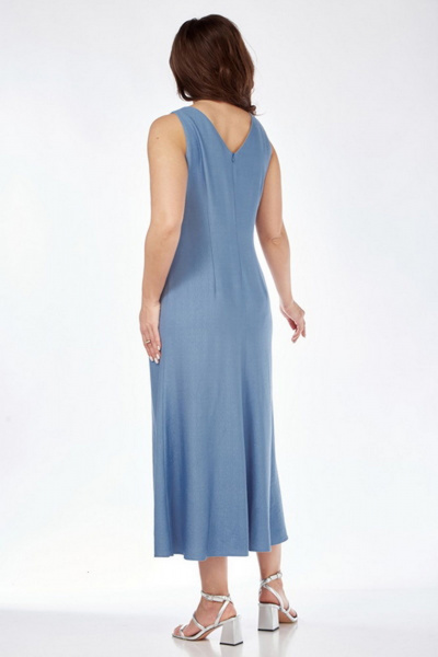 Блуза, платье Магия моды 2431 голубой - фото 9