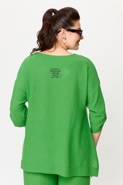 Блуза, брюки Anastasia 1102 ярко-зеленый - фото 15
