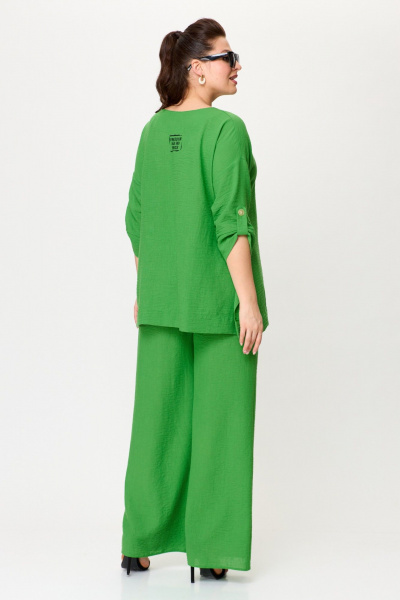 Блуза, брюки Anastasia 1102 ярко-зеленый - фото 13