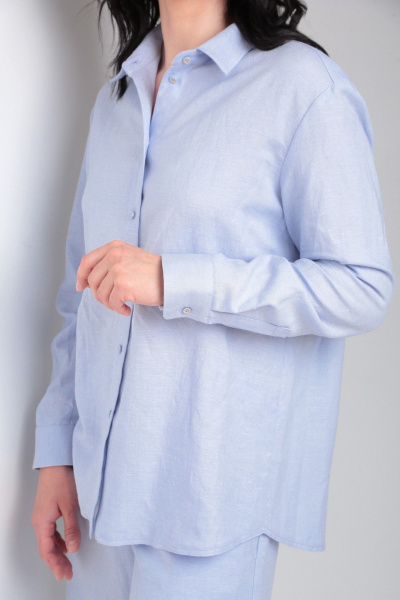 Рубашка, шорты Ma Vie М605г голубой - фото 13