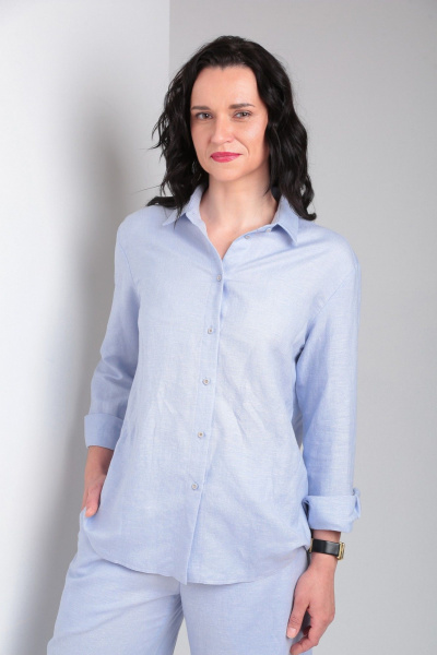 Рубашка, шорты Ma Vie М605г голубой - фото 3