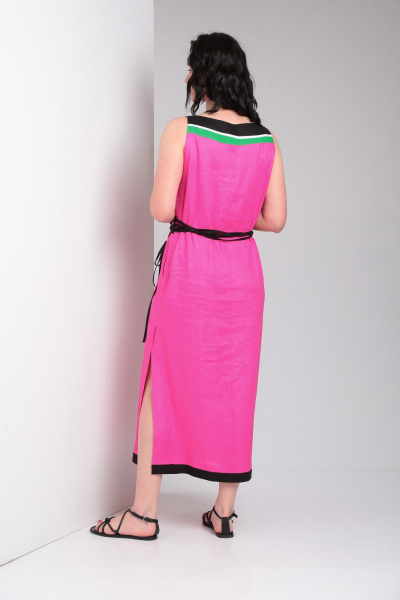 Платье Ma Vie М660 ярко-розовый - фото 9