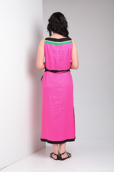 Платье Ma Vie М660 ярко-розовый - фото 8
