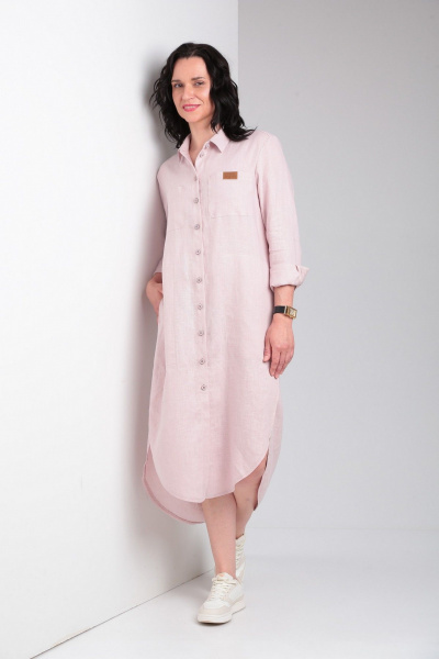 Платье Ma Vie М661 нежно-розовый - фото 3