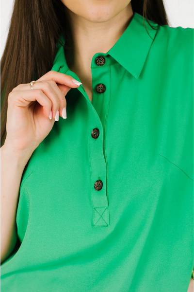 Блуза, брюки MONA STYLE FASHION&DESIGN 24062 зеленый - фото 8