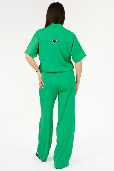 Блуза, брюки MONA STYLE FASHION&DESIGN 24062 зеленый - фото 2