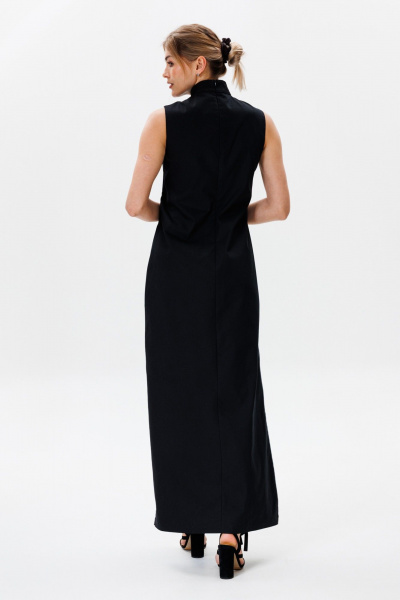 Платье FAMA F12-03BL чёрный - фото 5