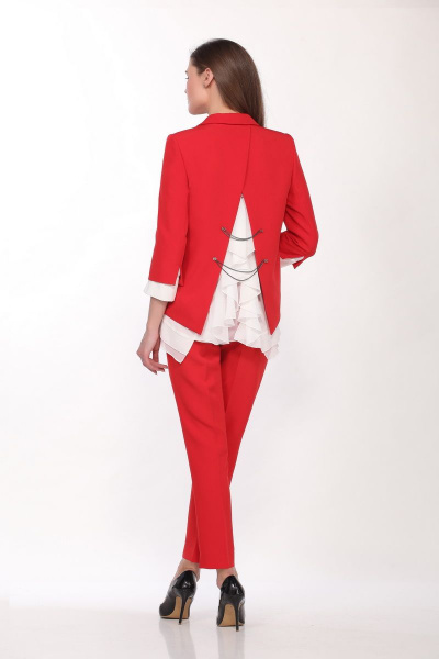 Блуза, брюки, жакет Lady Secret 2393 красный - фото 5