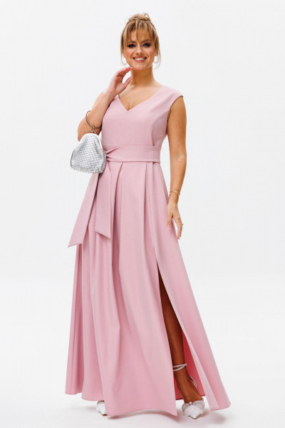 Платье Mubliz 140 розовый - фото 11