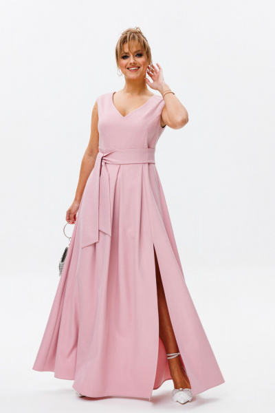 Платье Mubliz 140 розовый - фото 9