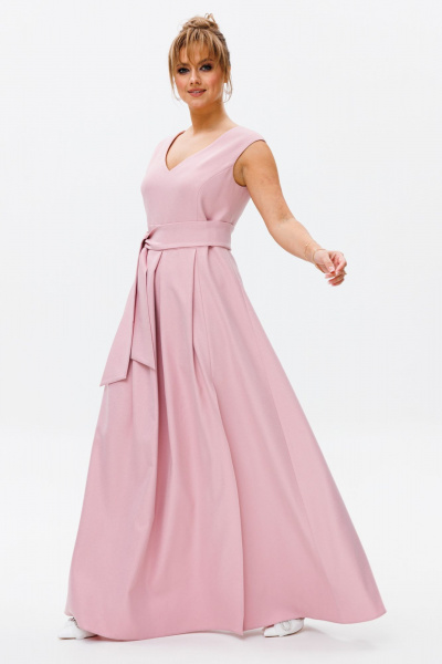 Платье Mubliz 140 розовый - фото 8