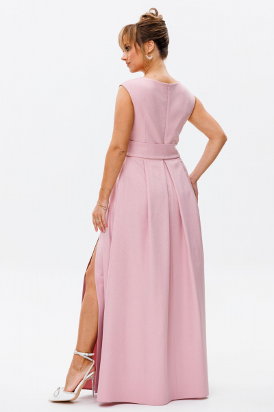 Платье Mubliz 140 розовый - фото 2