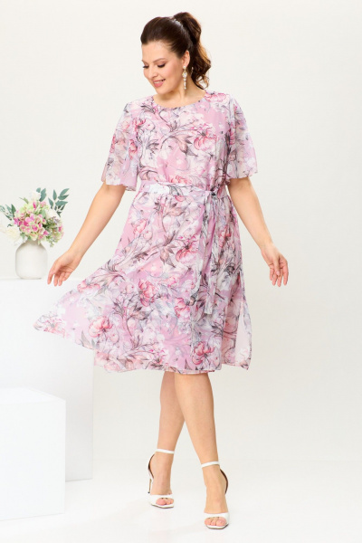Платье Romanovich Style 1-2669 розовый - фото 12