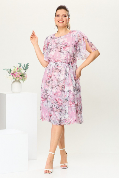 Платье Romanovich Style 1-2669 розовый - фото 11