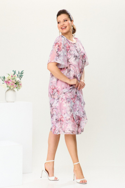 Платье Romanovich Style 1-2669 розовый - фото 5