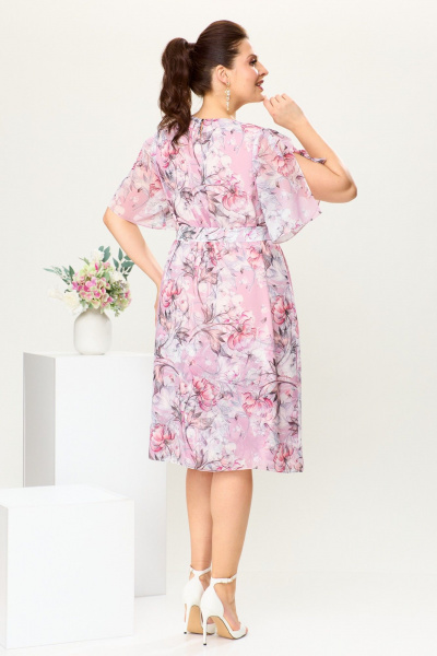 Платье Romanovich Style 1-2669 розовый - фото 4