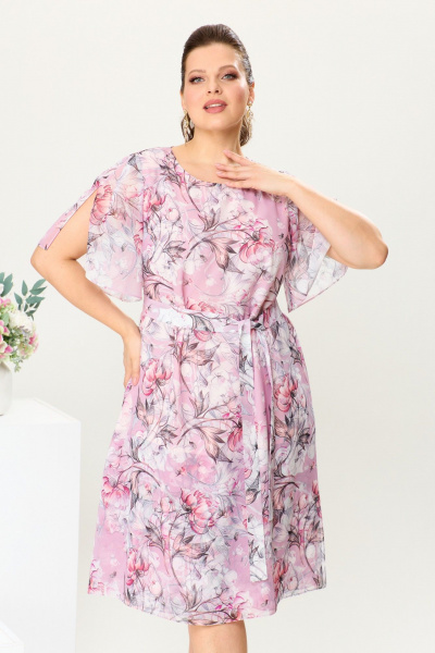 Платье Romanovich Style 1-2669 розовый - фото 2