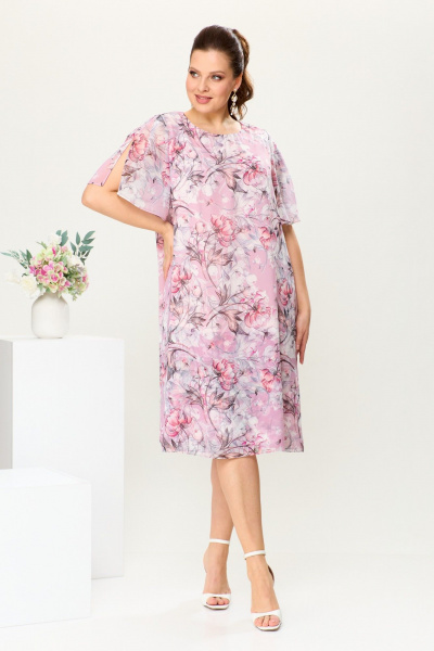 Платье Romanovich Style 1-2669 розовый - фото 1