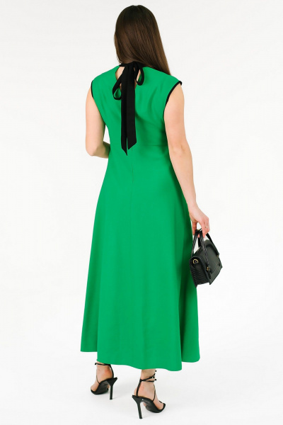 Платье MONA STYLE FASHION&DESIGN 24019 зеленый - фото 9