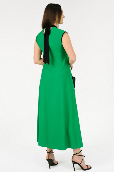 Платье MONA STYLE FASHION&DESIGN 24019 зеленый - фото 6