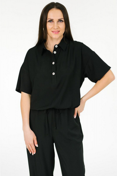 Блуза, брюки MONA STYLE FASHION&DESIGN 24062 черный - фото 4