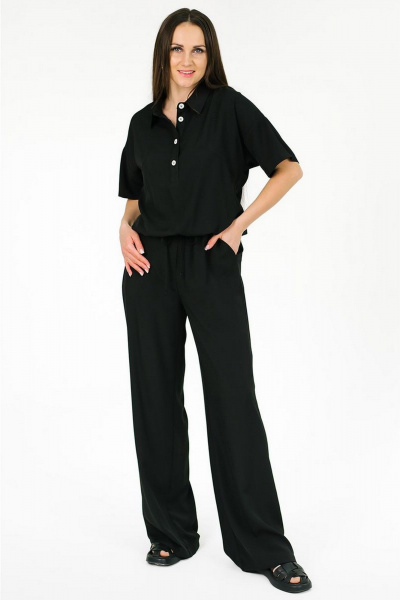 Блуза, брюки MONA STYLE FASHION&DESIGN 24062 черный - фото 1