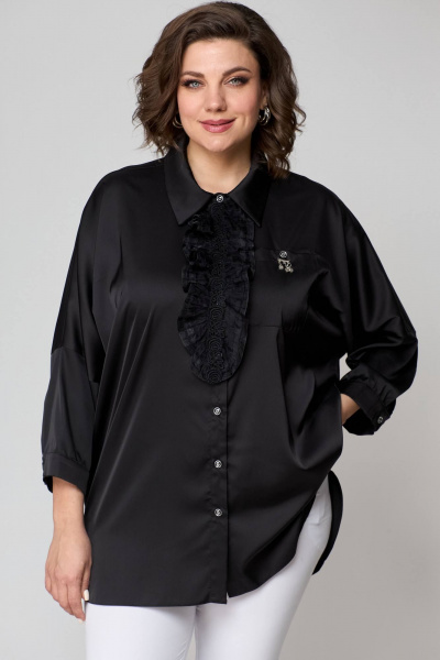 Блуза Solomeya Lux 942а черный - фото 1