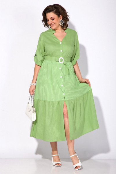 Платье INPOINT. 121н зелень - фото 1