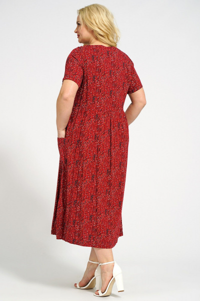 Платье Медея и К 2237 вишневый - фото 5