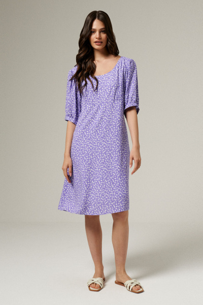 Платье Панда 179980w фиолетовый - фото 1