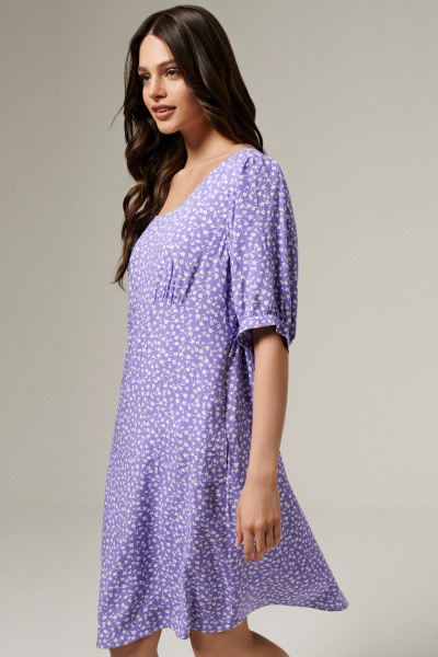 Платье Панда 179980w фиолетовый - фото 3