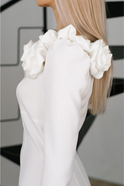 Платье MONA STYLE FASHION&DESIGN 23033 белый - фото 6