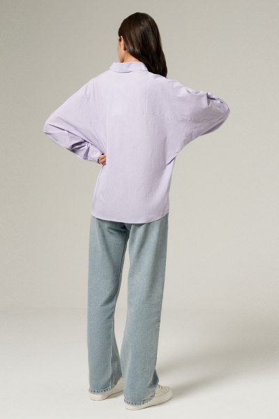 Блуза Панда 153944w фиолетовый - фото 3