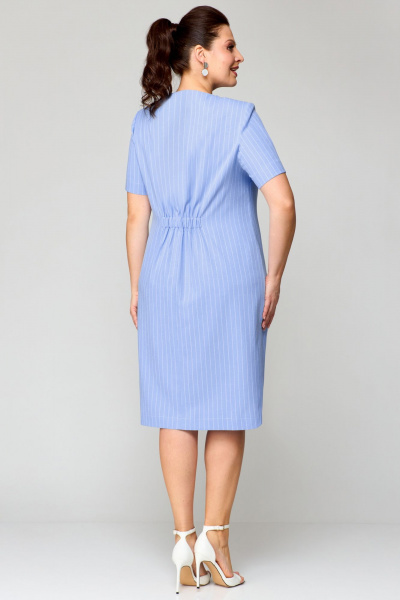 Платье Мишель стиль 1195 голубой - фото 2