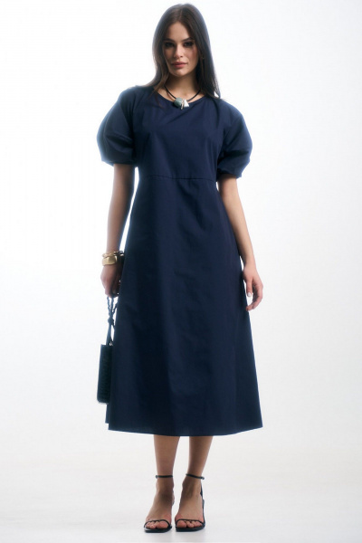 Платье MilMil 1022-24 темно-синий - фото 1