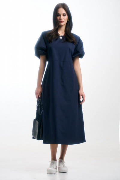 Платье MilMil 1022-24 темно-синий - фото 4