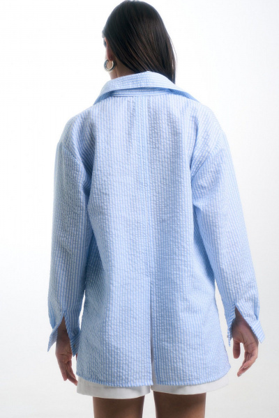 Рубашка MilMil 1115 голубой - фото 3