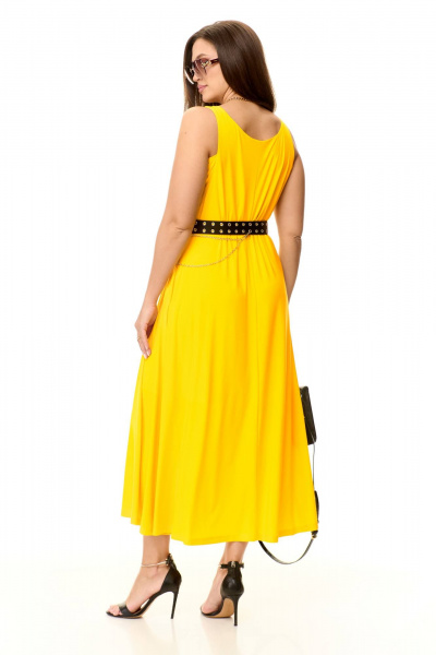 Платье Taita plus 2410 лимон - фото 6
