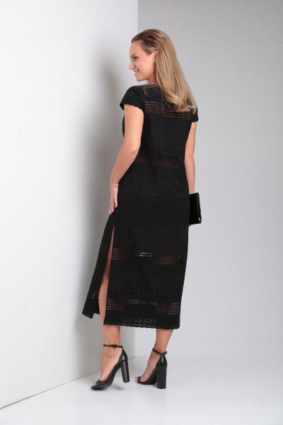 Платье TVIN 7801 черный - фото 4