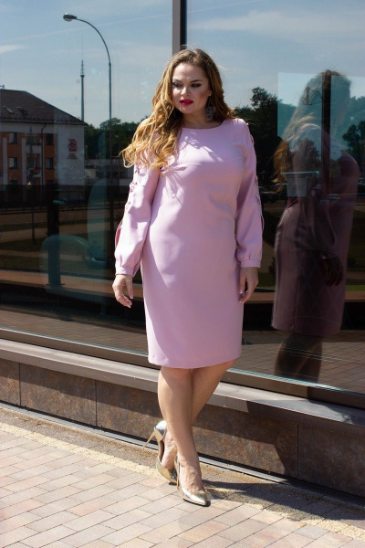 Платье SOVITA П-721 розовый - фото 6