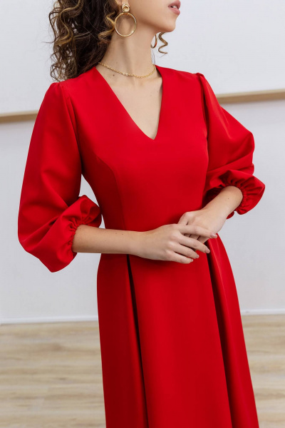 Платье Daloria 2051 красный - фото 4