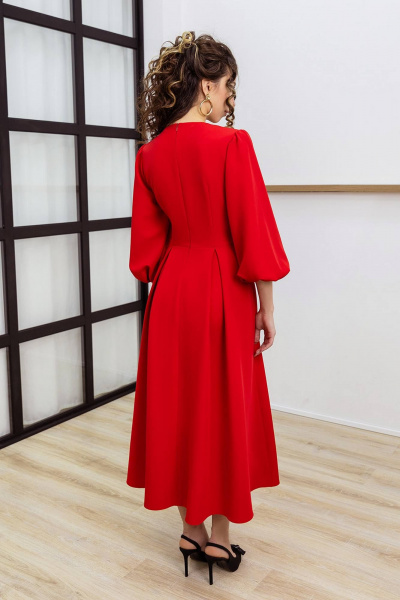 Платье Daloria 2051 красный - фото 2