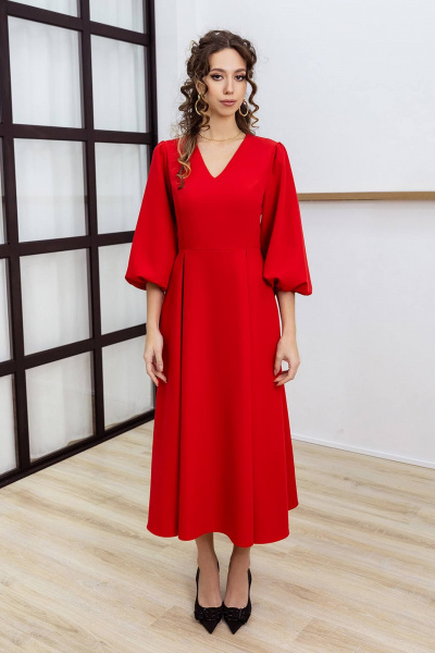 Платье Daloria 2051 красный - фото 1