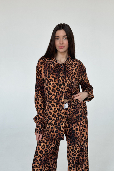 Блуза, брюки Skipper Design 901.24 леопард - фото 5