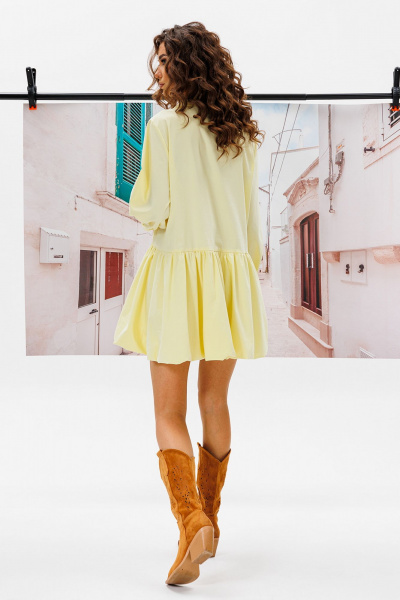 Платье Butеr 2804 лимон - фото 2