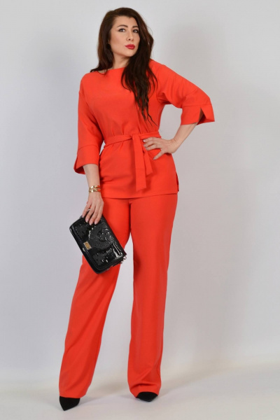 Блуза, брюки Patriciа 01-5467 красно-оранжевый - фото 1