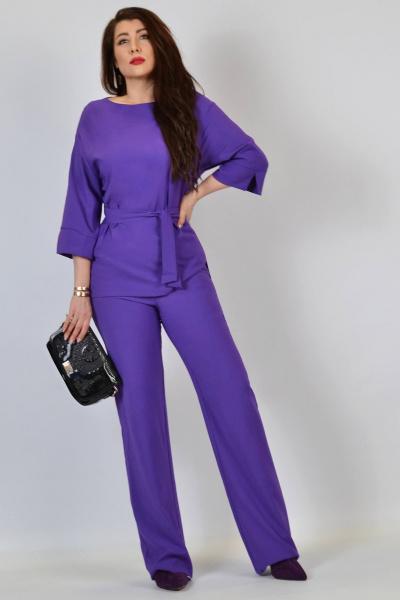Блуза, брюки Patriciа 01-5467 фиолетовый - фото 2
