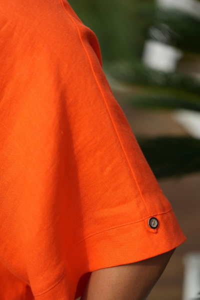 Блуза, брюки Vittoria Queen 20553/1 красно-оранжевый_белый - фото 5