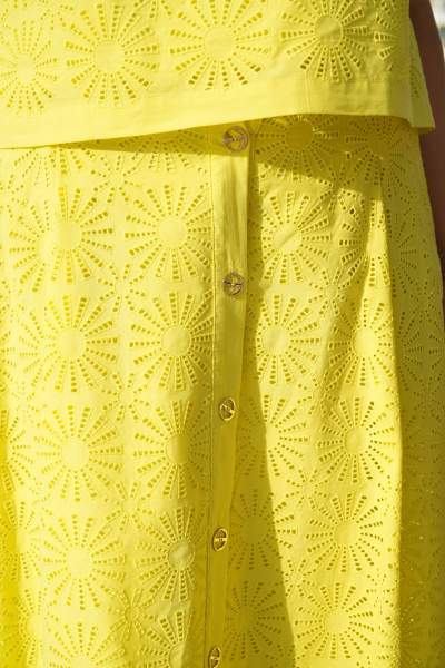 Блуза, юбка Vittoria Queen 20963 желтый - фото 5