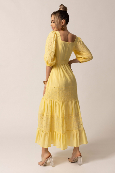 Платье Golden Valley 44117 желтый - фото 2